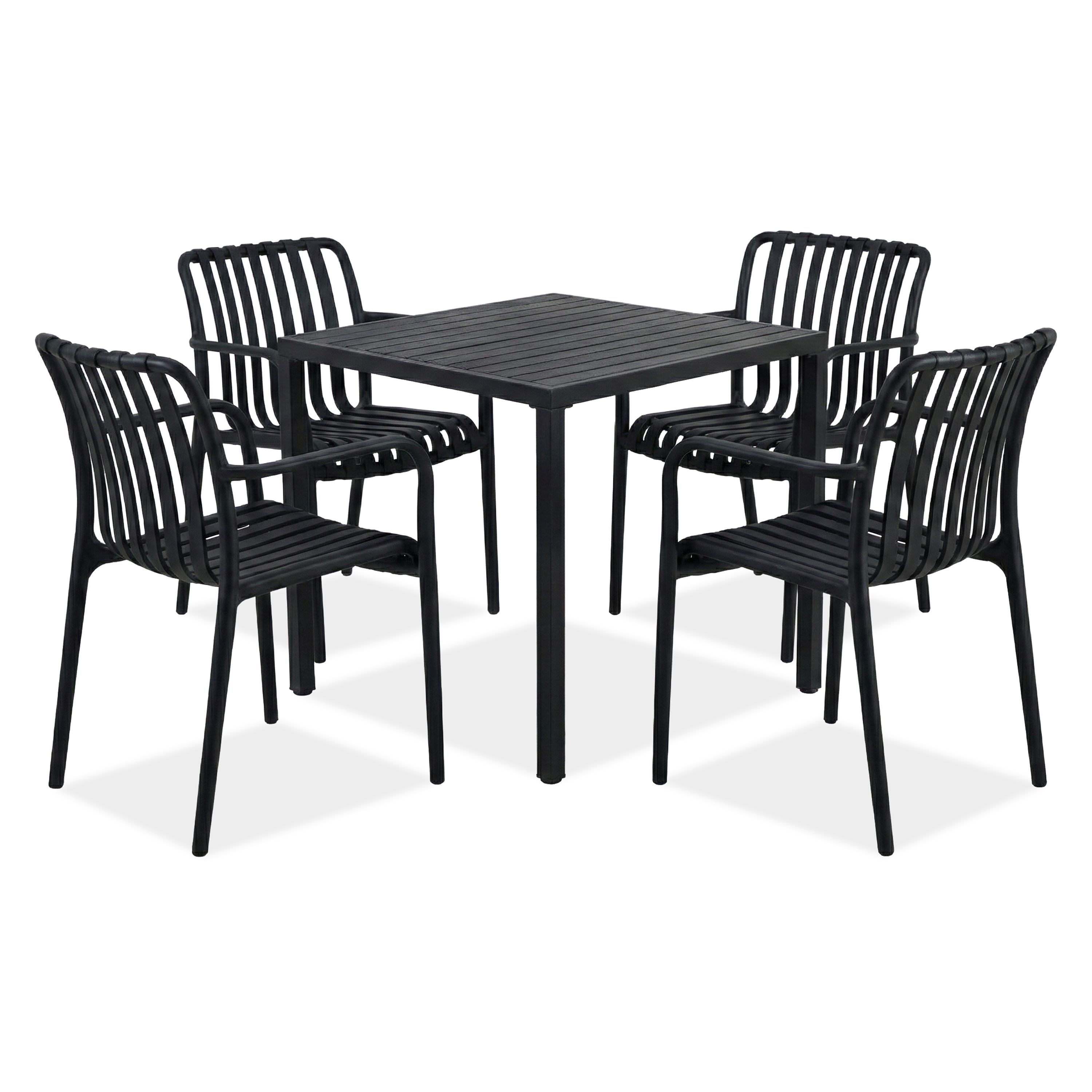 Jedálenský set RONA/BRIS Black - Bjørkka