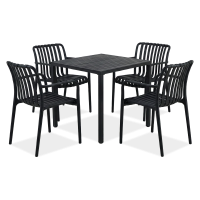 Jedálenský set RONA/BRIS Black - Bjørkka