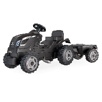 Šliapací traktor s prívesom XL Black - Smoby