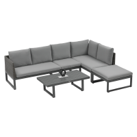 Záhradný roh DAVOS Grey - Focus Garden