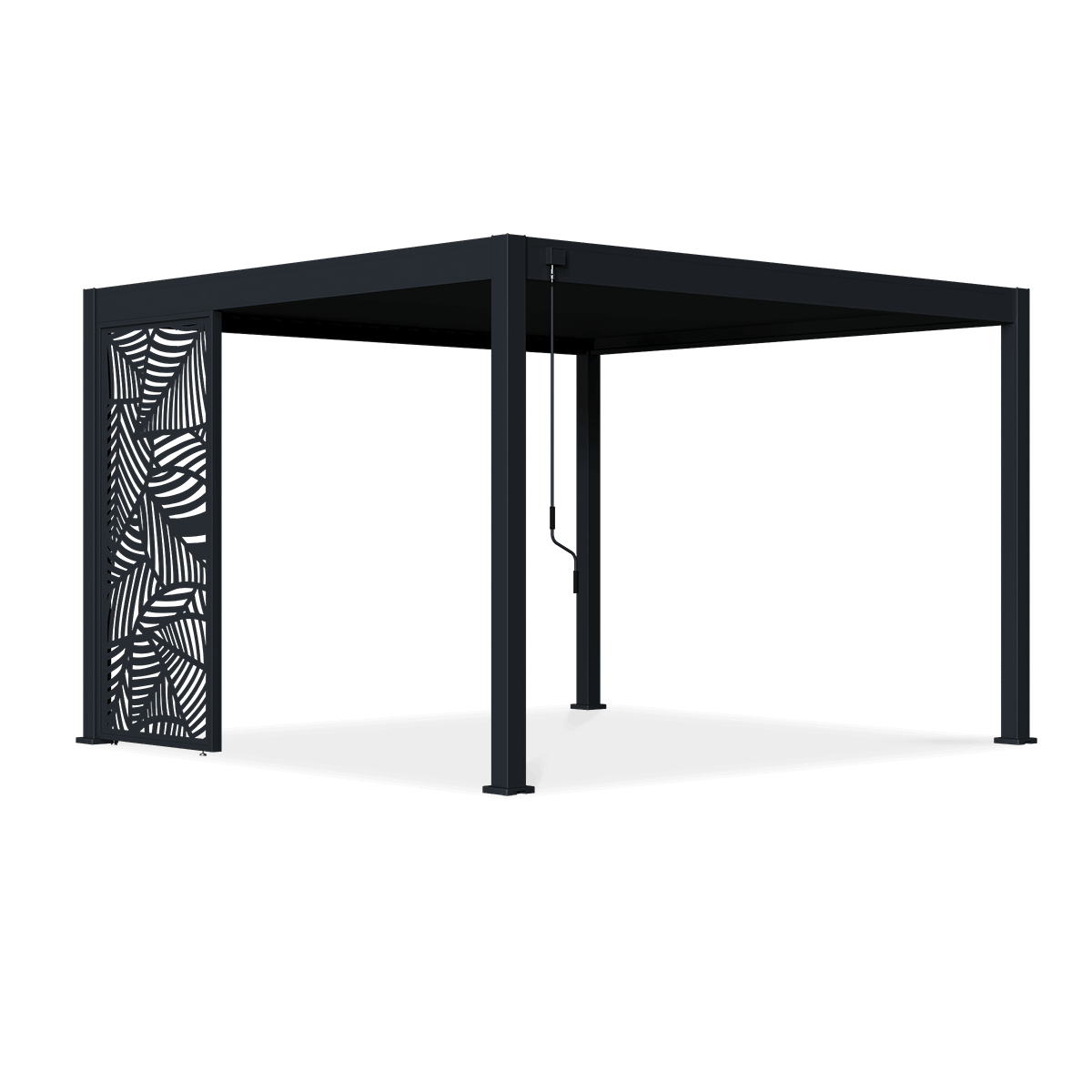 Dekoratívny panel DECO 1,2 m pre pergolu ELEGANCE/DELUXE/FUSION Antracit - Gutroof