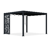 Dekoratívny panel DECO 1,2 m pre pergolu ELEGANCE/DELUXE/FUSION Antracit - Gutroof