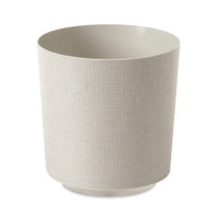 Dekoratívny kvetináč GAMA 19cm textilná bavlna - LAMELA