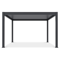 Terasa pergola DELUXE PRO Automatic 4x4 + LED, Anthracite - Gutroof