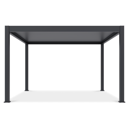 Terasa pergola DELUXE PRO Automatic 4x4 + LED, Anthracite - Gutroof