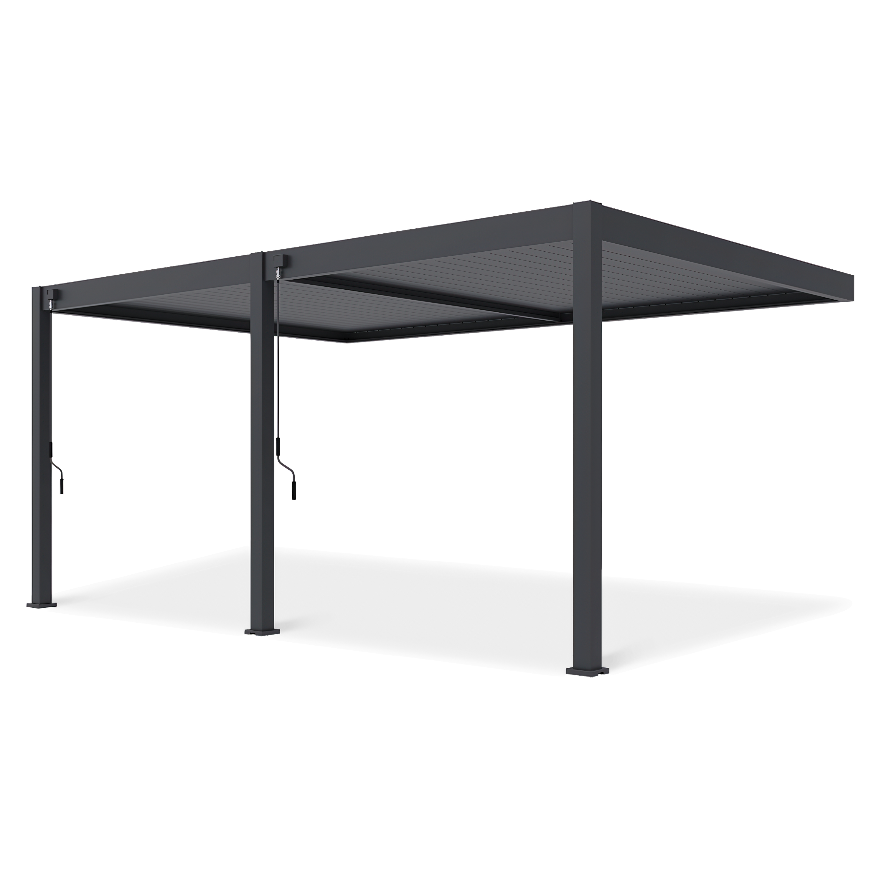 Príстенná pergola DELUXE Wall 3,6x5,3 Antracit - Gutroof