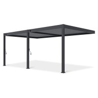 Záhradná pergola DELUXE Wall 3,6x6 Antracit - Gutroof
