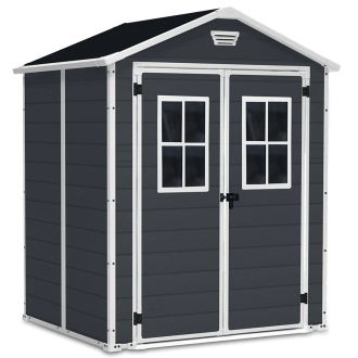 Prístrešok na náradie SCALA 6x5 DD Dark Grey - 185x152cm - KETER