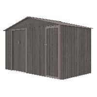 Kovový záhradný domček Hardmaister FALCON Light Wood
