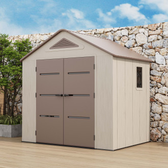 Záhradný domček EVEREST 8x6 Brown - HARDMAISTER