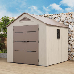 Záhradný domček EVEREST 8x8 Brown - HARDMAISTER