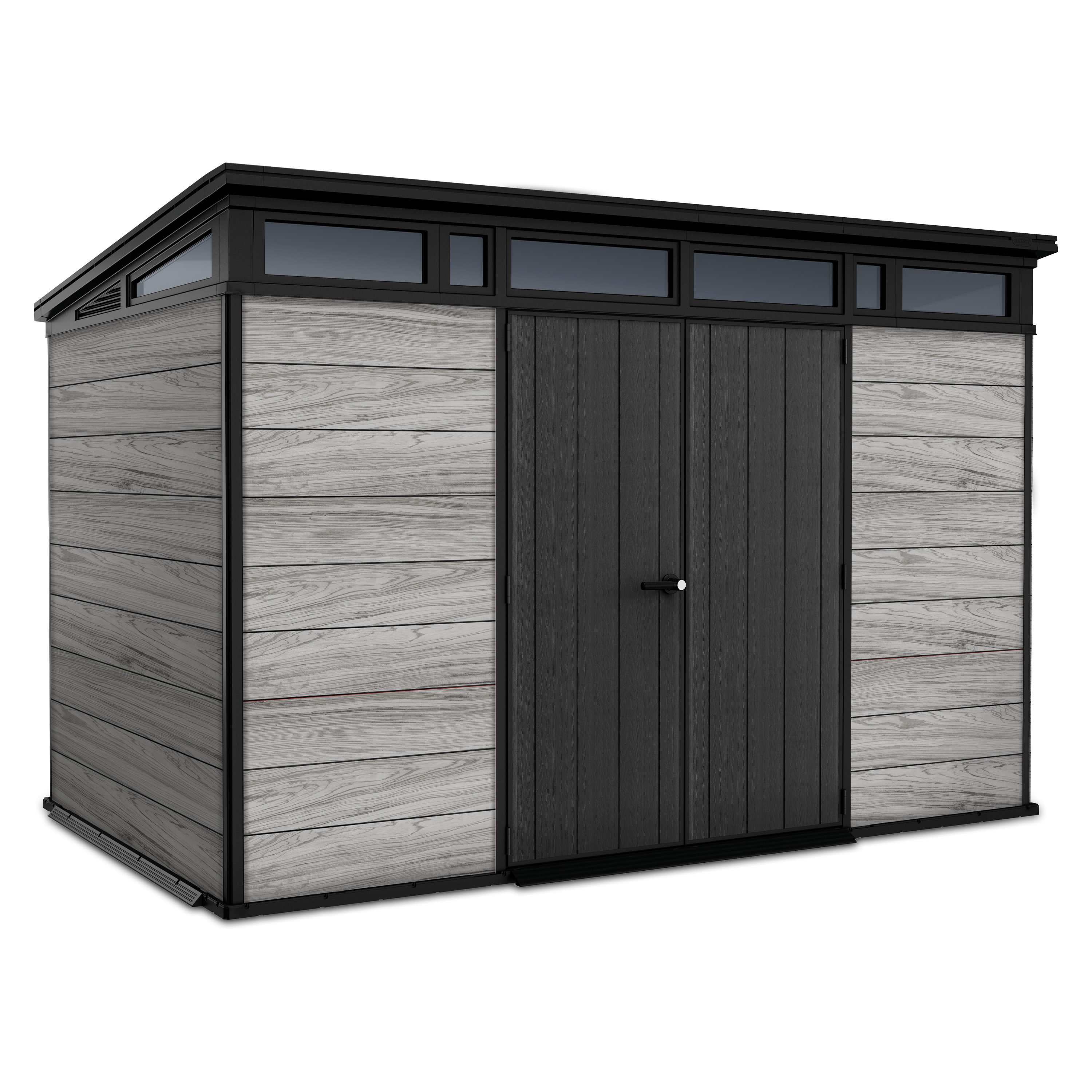 Prístrešok na náradie PENTHOUSE 11x7 STORM GREY Signature Collection - Keter