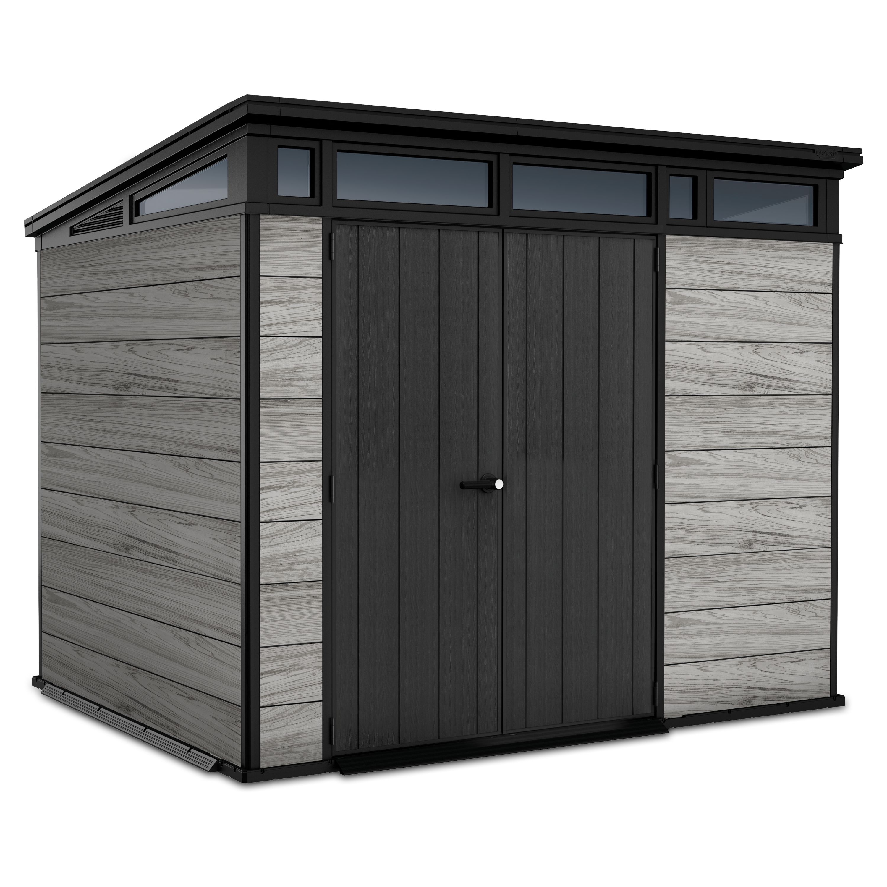 Prístrešok na náradie PENTHOUSE 9x7 STORM GREY Signature Collection - Keter  