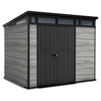 Prístrešok na náradie PENTHOUSE 9x7 STORM GREY Signature Collection - Keter