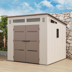 Záhradný domček CHESTER 8x8 Brown - HARDMAISTER