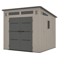 Záhradný domček CHESTER 254x254cm Cold Grey - HARDMAISTER