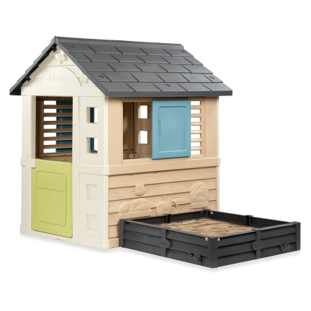 Detský domček s pieskoviskom 174 x 110 x 127 cm - Smoby