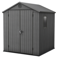 Záhradný domček DARWIN 6x6 Graphite - 190x182cm - KETER