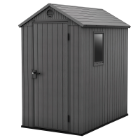 Záhradný domček DARWIN 4x6 Graphite - 118x185cm - KETER
