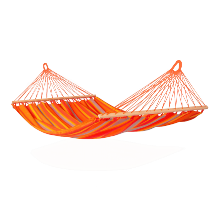 ALISIO Toucan záhradná hojdacia sieť pre dve osoby s tyčou - LA SIESTA