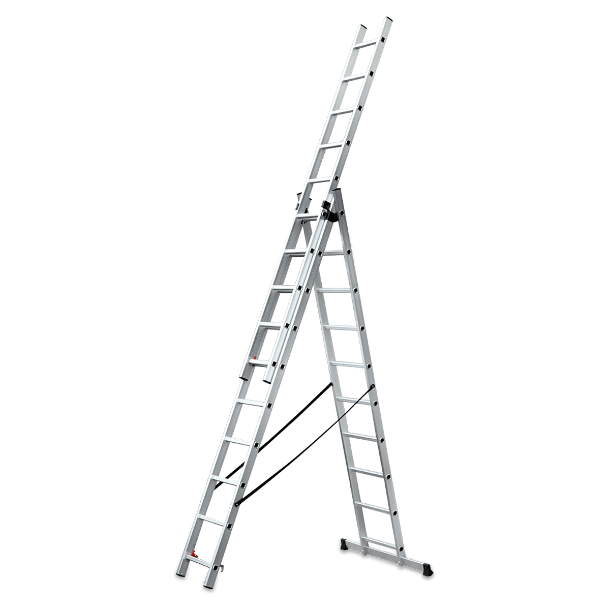 Multifunkčný hliníkový rebrík 3x10 – HARDMAISTER