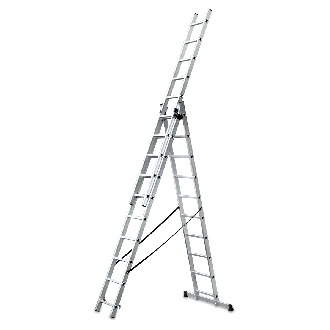 Hliníkový viacúčelový rebrík 3x10 - HARDMAISTER