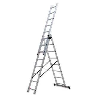 Hliníkový viacúčelový rebrík 3x8 - Hardmaister