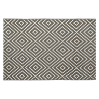 Vonkajší koberec Diamond Taupe 180x270cm - MoodMe