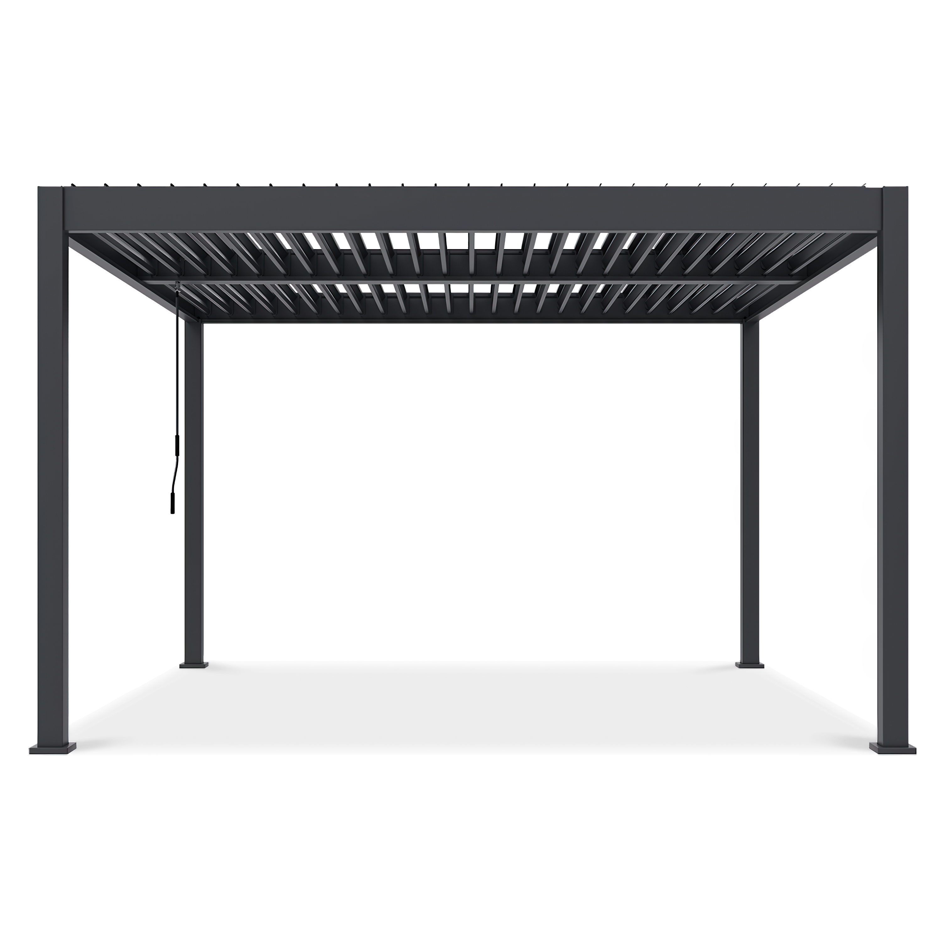 Terasový altánok ELEGANCE DUO 4x4 Anthracite - Gutroof