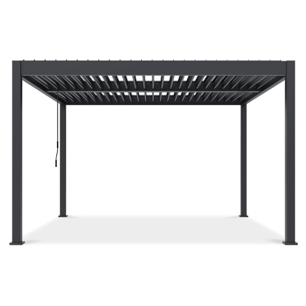 Terasový altánok ELEGANCE DUO 4x4 Anthracite - Gutroof