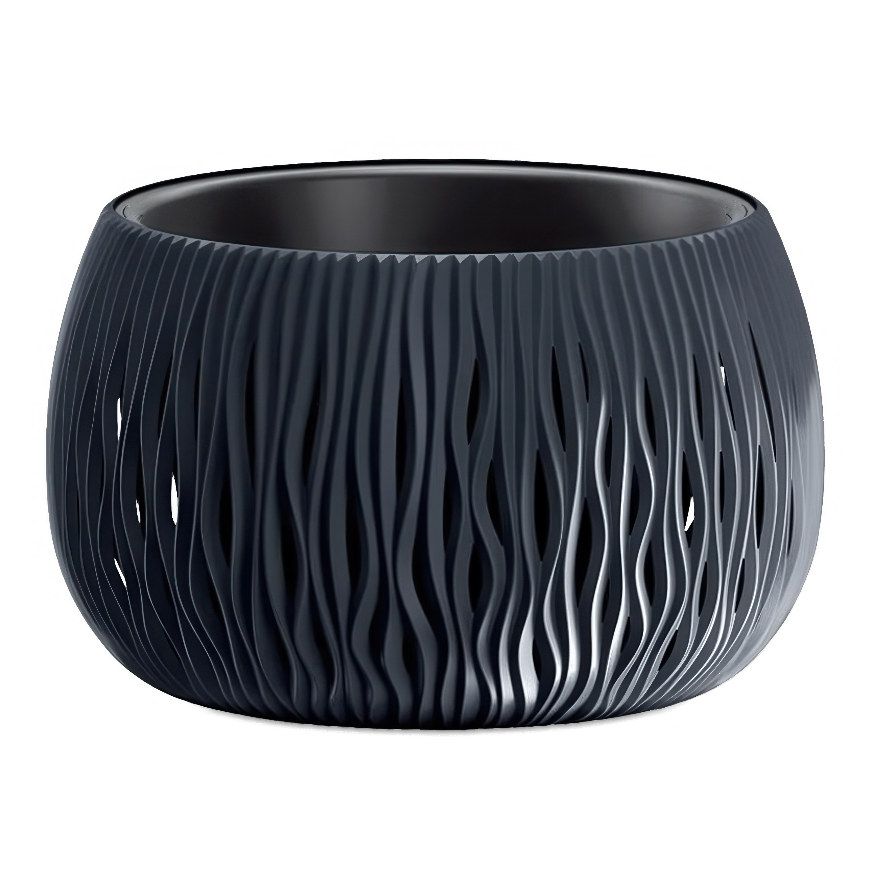 Miska hrniec Sandy 48x48x30cm antracit - PROSPERPLAST