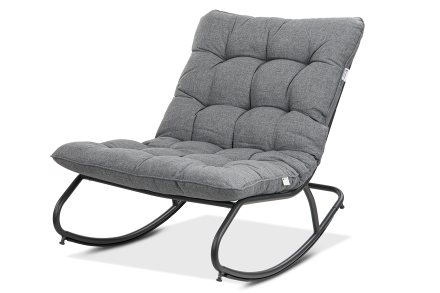 Fotel bujany AGAVA Dark Grey - Focus Garden, zdjęcie bez tła