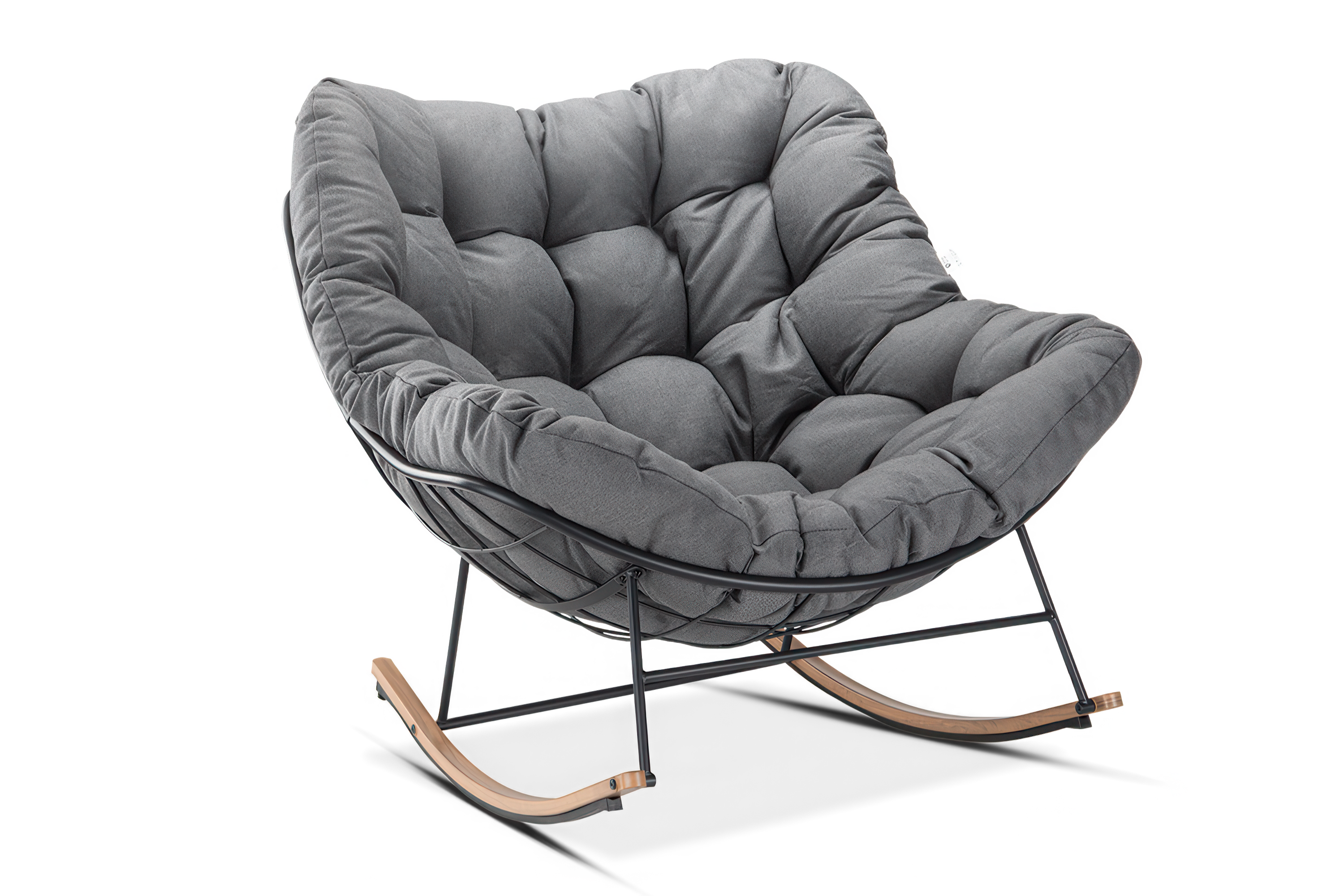 Fotel bujany RONDA Dark Grey - zdjęcie bez tła