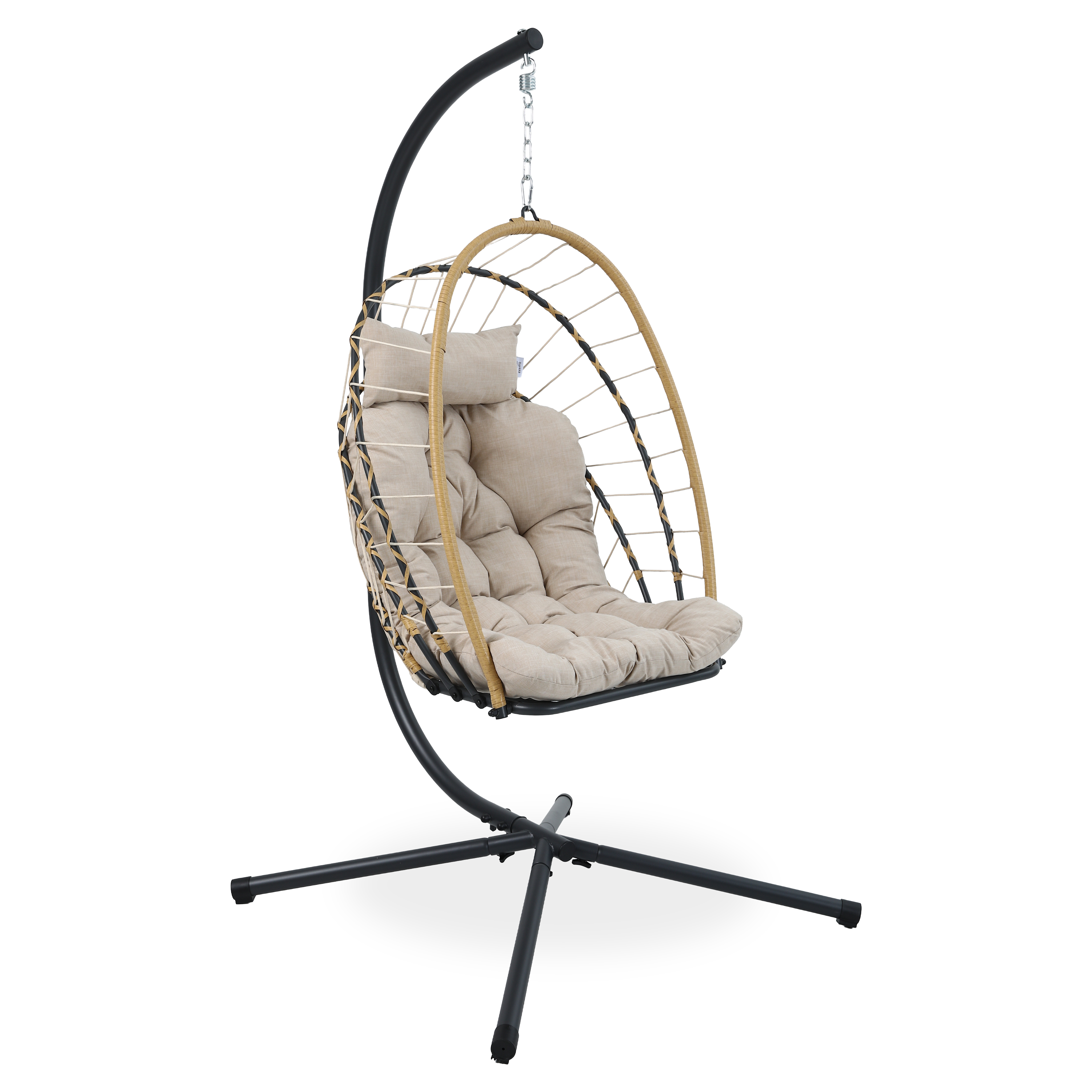 Záhradné kreslo MILOS Beige - Bjørkka