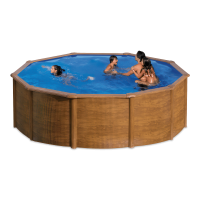 Gre PACIFIC 460 cm x 120 cm celoročný záhradný bazén