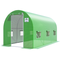 Záhradný fóliovník 2x4x2 - 8 m2, zelený