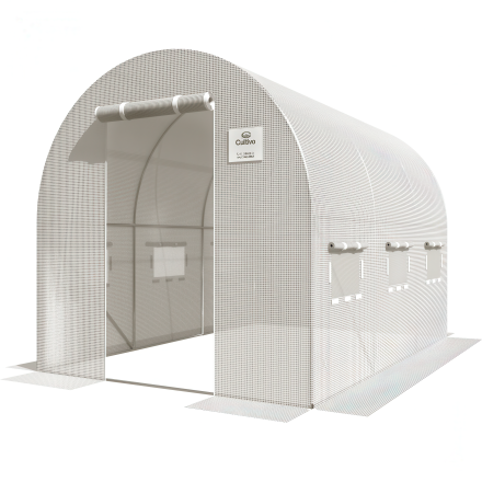 Tunel Foliowy 2x3x2 - 6m2 Biały z nasionami gratis