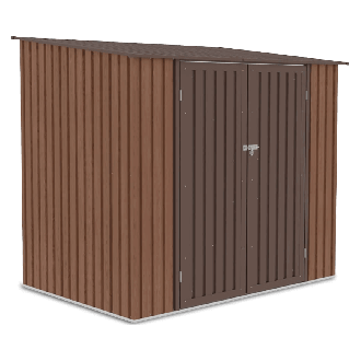 Kovová miestnosť na náradie KENT 222x149cm Orech - HARDMAISTER