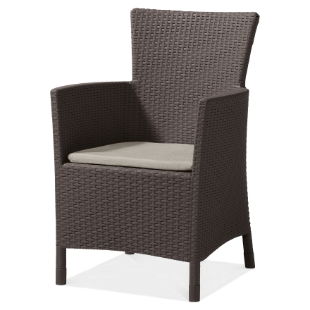 Fotel ogrodowy IOWA Brown