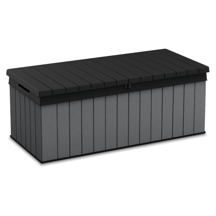 Antracytowa skrzynia ogrodowa DARWIN BOX 380L Grey - Keter