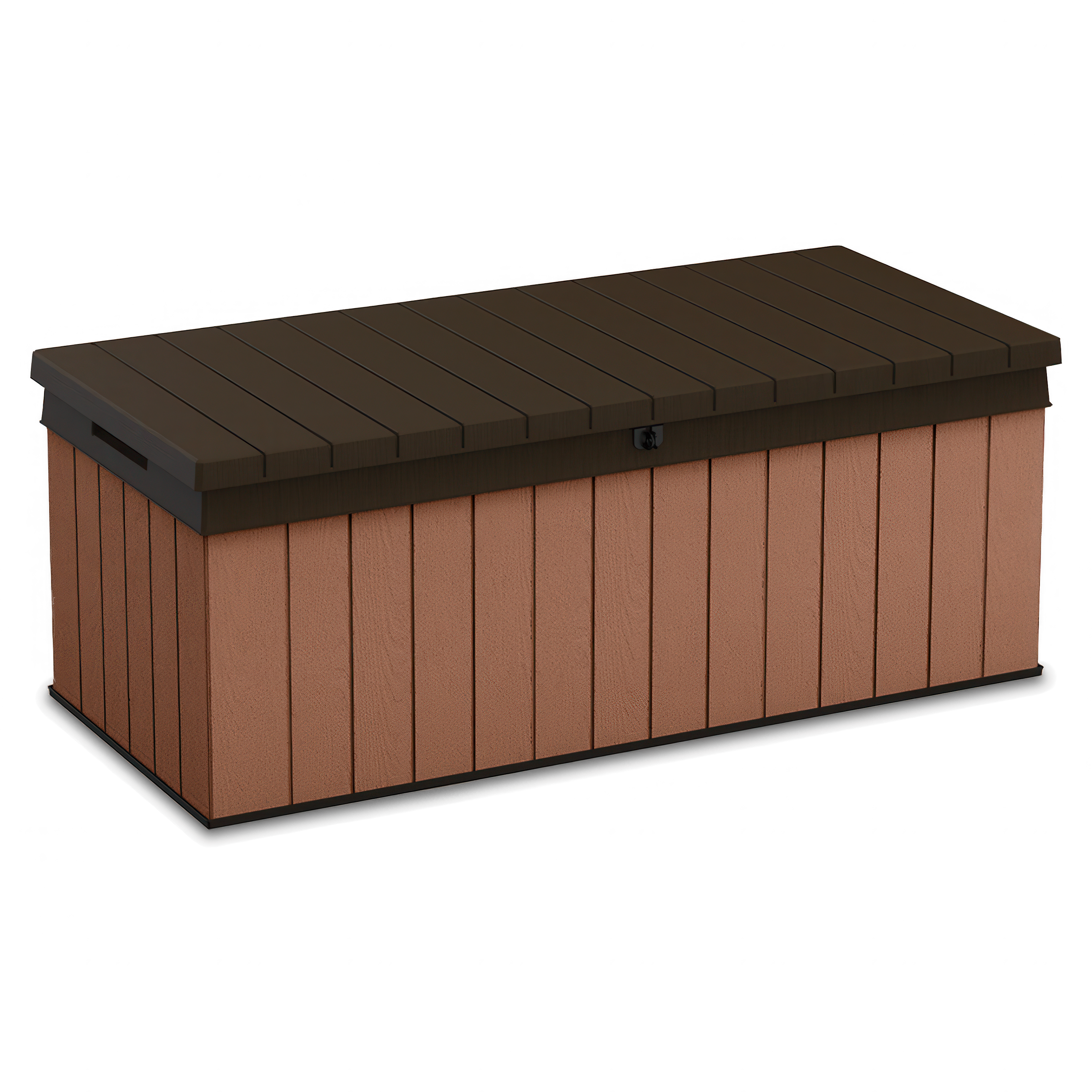 Brązowa skrzynia ogrodowa DARWIN BOX 380 Wood Brown