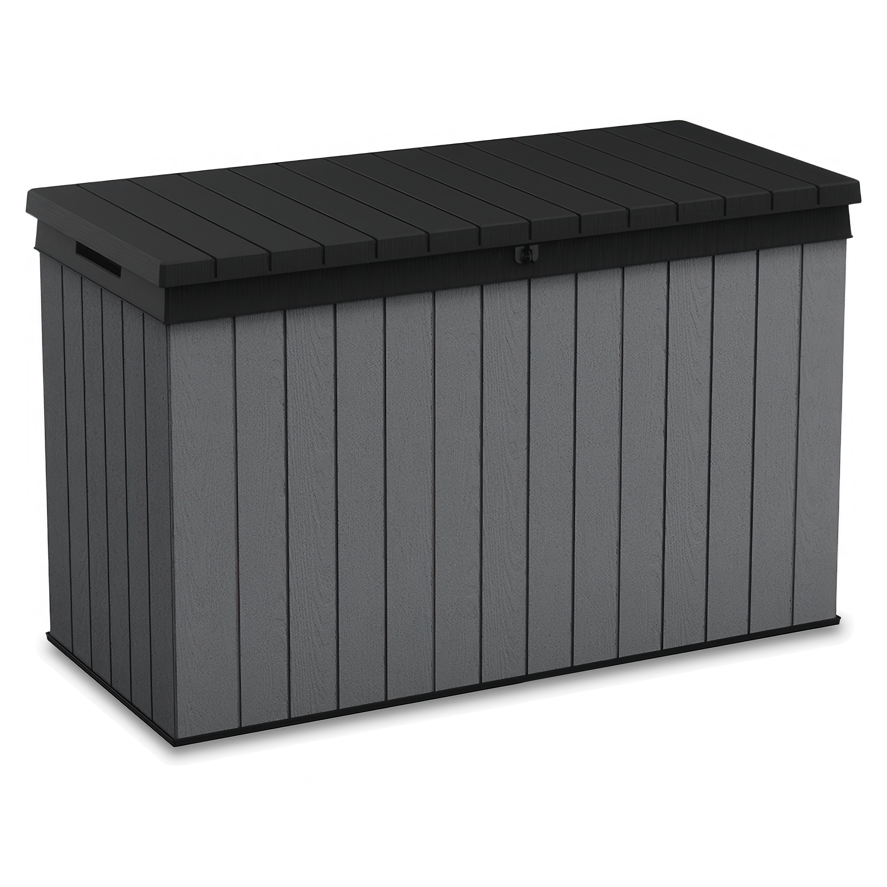 Antracytowa skrzynia ogrodowa DARWIN BOX 662L Grey - Keter