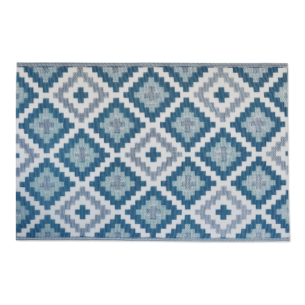 Modrý koberec na terasu 120x180cm - MOODME