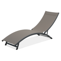 Záhradné ležadlo STAR Taupe - Focus Garden