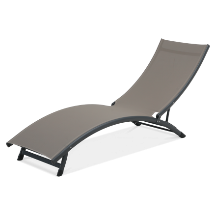 Leżak basenowy Star Taupe