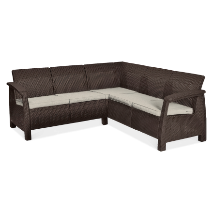 CORFU RELAX záhradný roh Brown