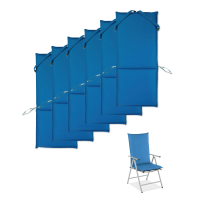 Súprava záhradných vankúšov - 6ks - Jeans Plant - MOODME