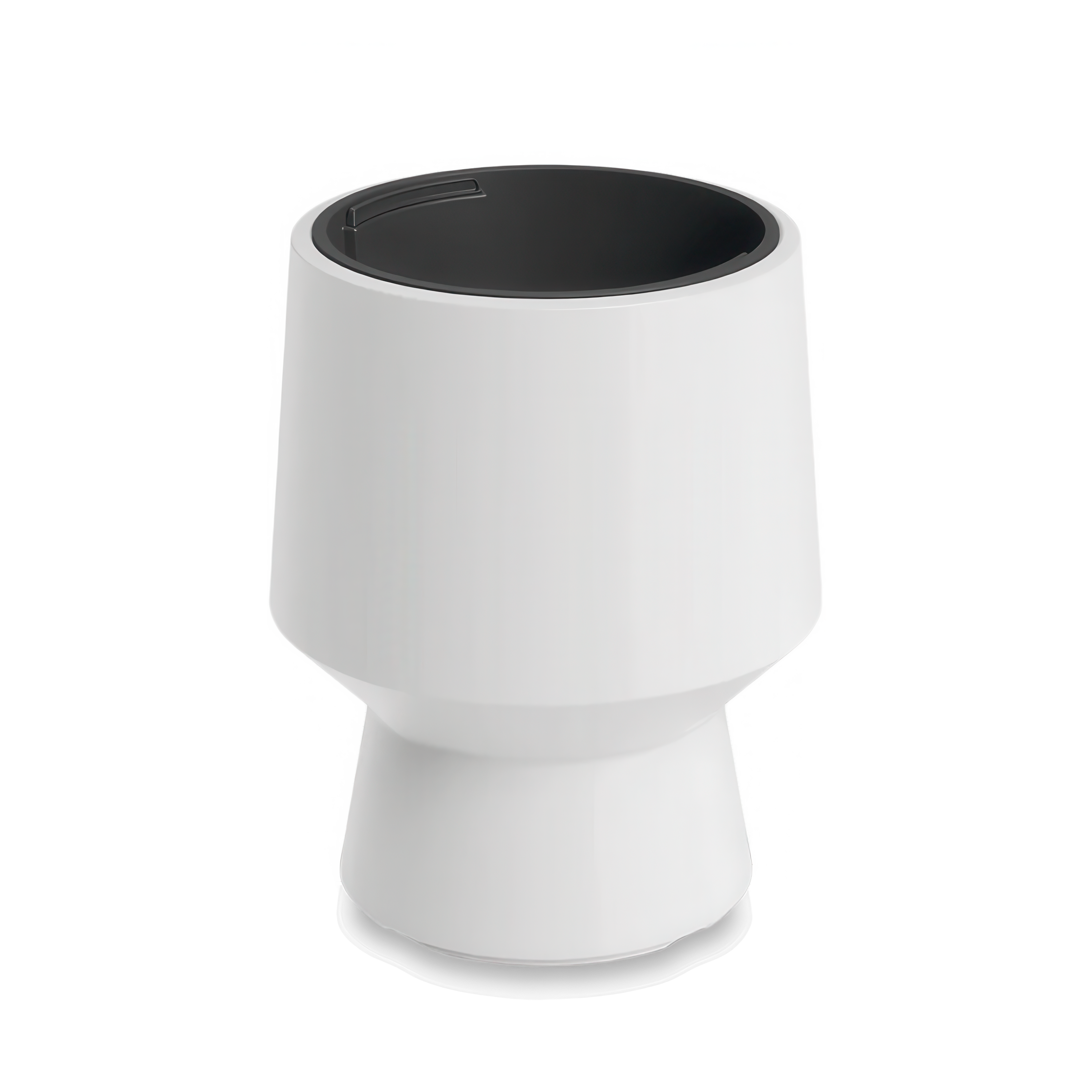 Ogrodowa doniczka dekoracyjna HEOS 27x32cm biała - PROSPERPLAST