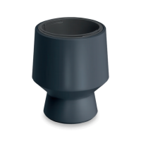 HEOS záhradný dekoratívny kvetináč 34x43cm antracit - PROSPERPLAST