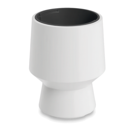 Ogrodowa doniczka dekoracyjna HEOS 34x43cm biała - PROSPERPLAST